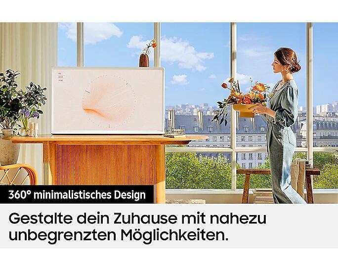 Samsung The Serif LS01D 4K Smart TV 108 cm (43 Zoll)
