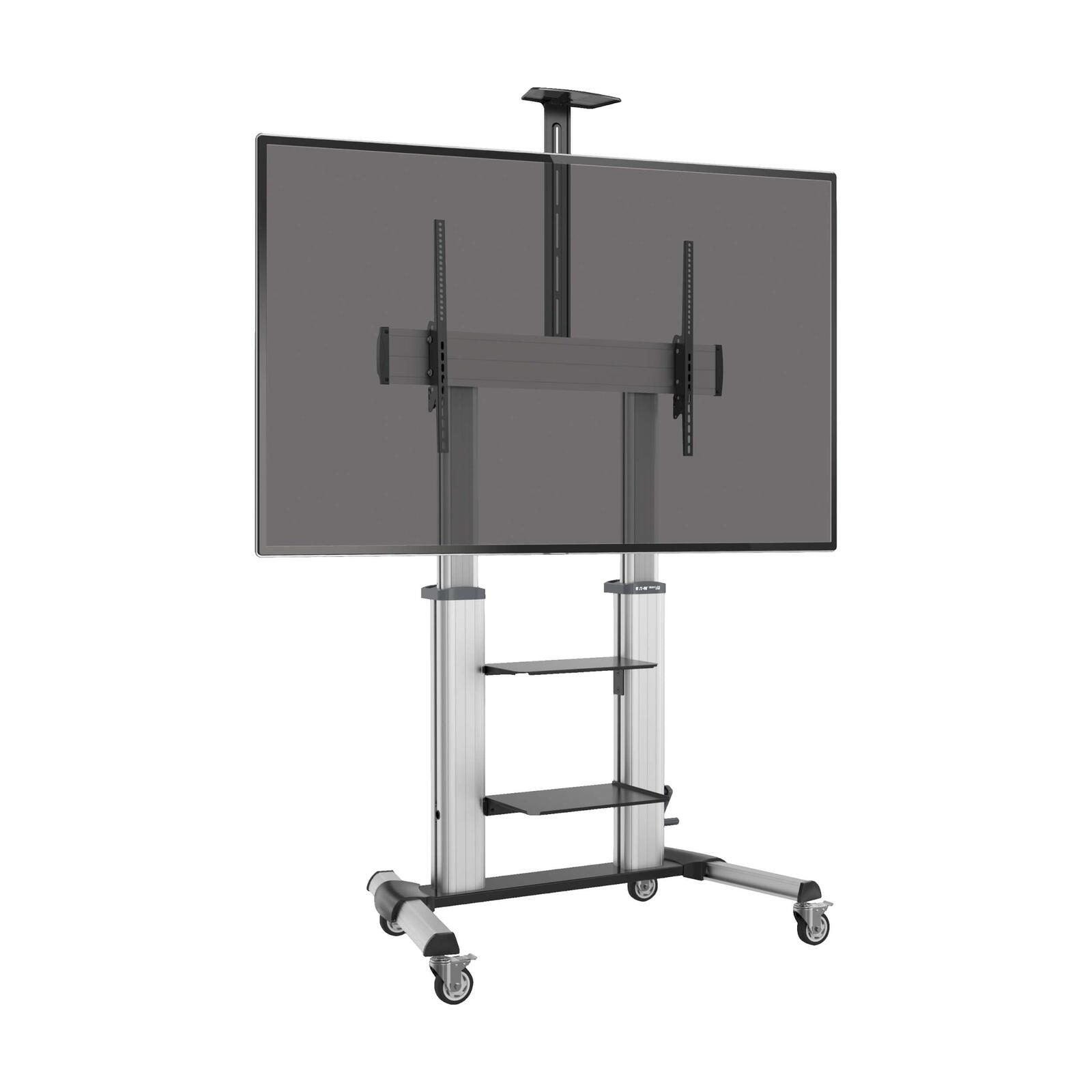 Eaton Tripp Lite Series Safe-IT Schwerlast-Rollwagen für TV mit höhenverstellbarer Handkurbel für 60- bis 100-Zoll-Displ