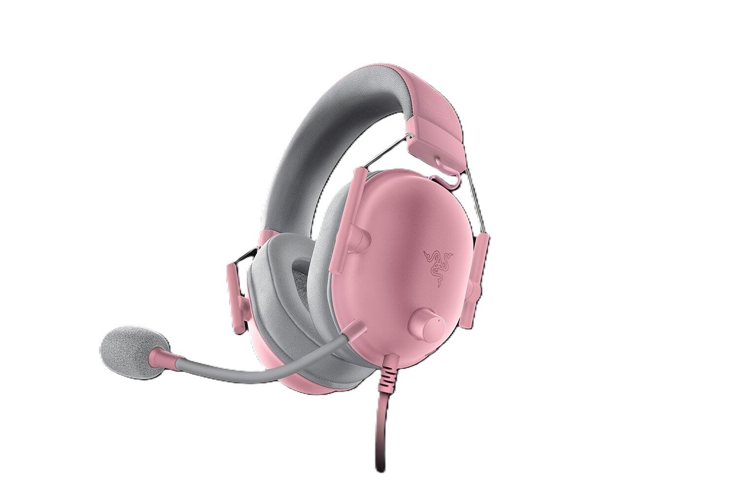 Razer BlackShark V2 X kabelgebundenes Konsolen-ESport-Headset für Playstation, Quartz