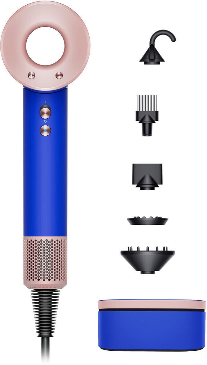 DYSON Supersonic HD07 Haartrockner, Blau/Rosa