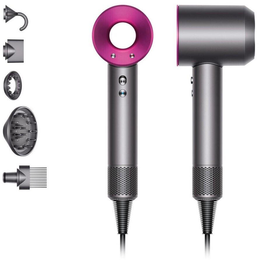 DYSON Supersonic HD07 Haartrockner, Anthrazit/Fuchsia