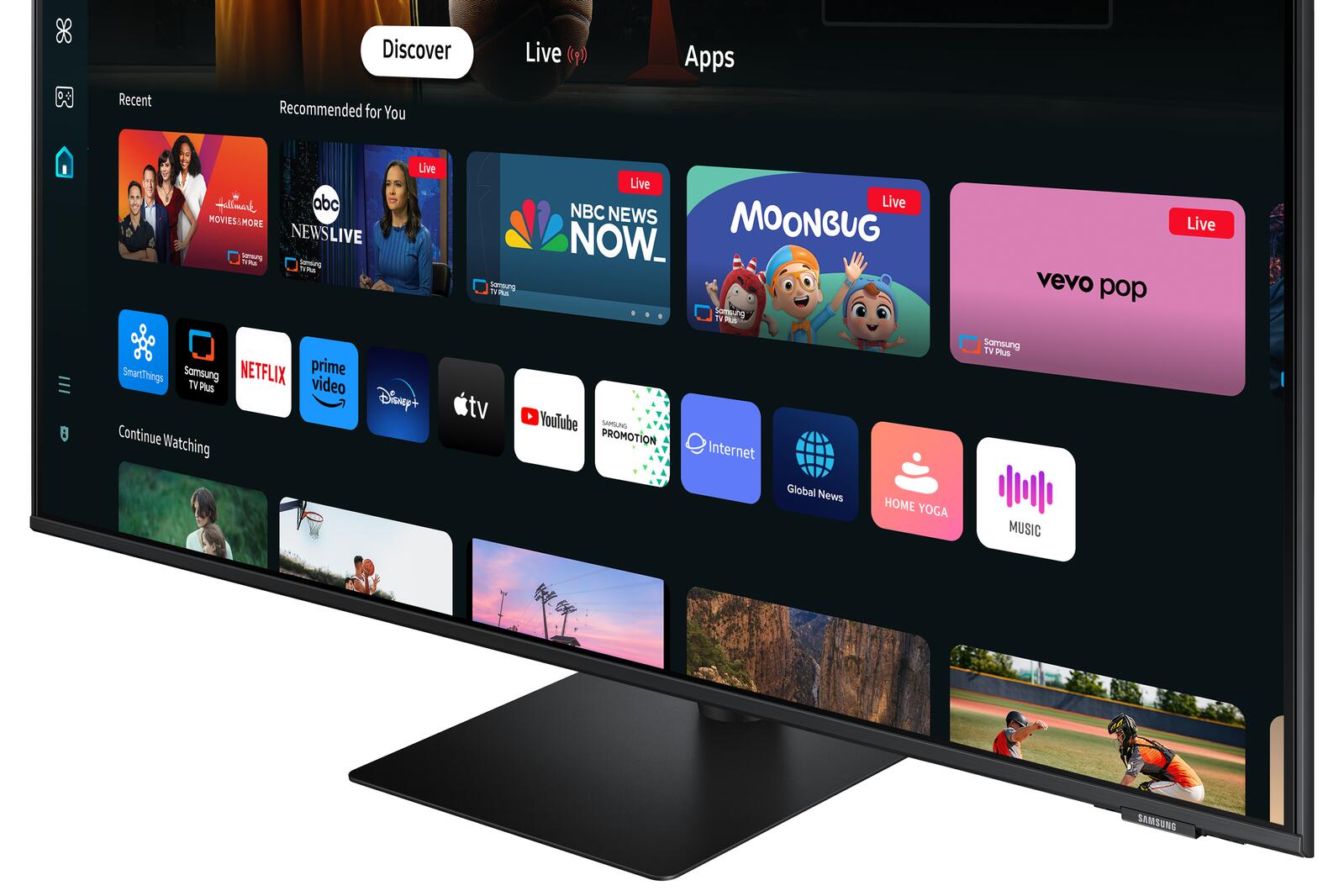 Samsung Smart Monitor M7 43' Smart Monitor M7 M70D UHD 4K Ultra HD Display 109,2 cm (43')