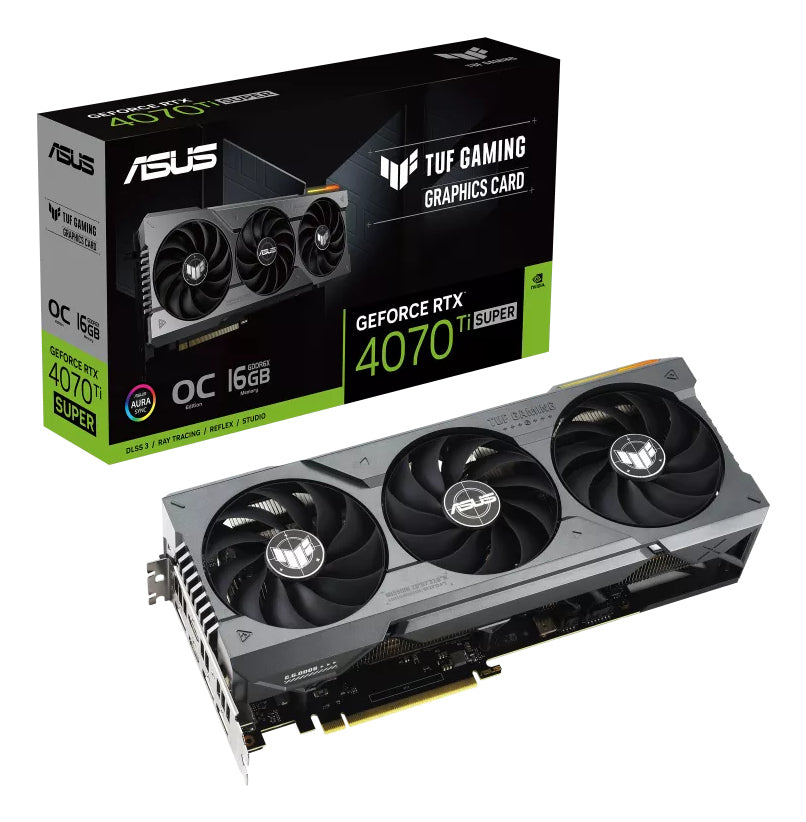 ASUS TUF-RTX4070TIS-O16G-GAMING 16GB GDDR6X HDMI DP