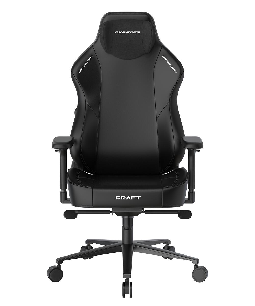DXRacer Craft Serie GC/XLCF23LTA/N Gaming-Stuhl - Plus / XL - EPU Kunstleder - schwarz