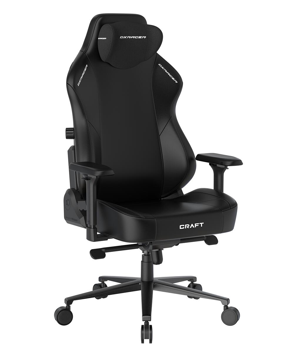 DXRacer Craft Serie GC/XLCF23LTA/N Gaming-Stuhl - Plus / XL - EPU Kunstleder - schwarz