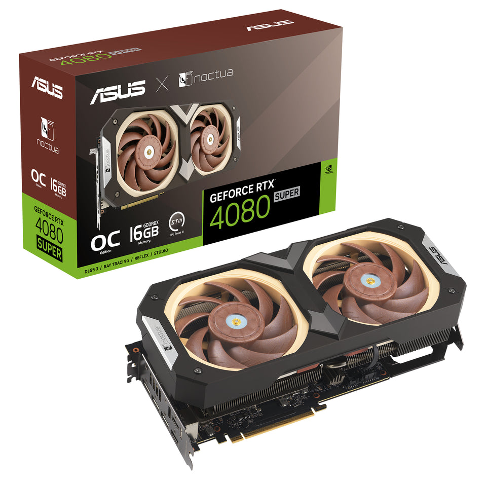 ASUS RTX4080S-O16G-NOCTUA 16GB GDDR6X HDMI DP