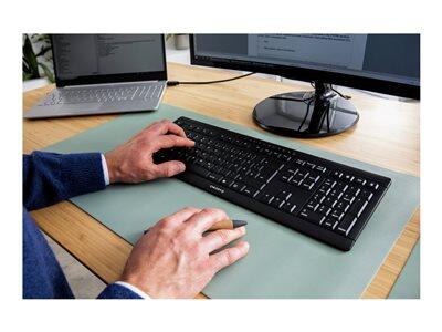CHERRY Stream Desktop-Set Comfort, DE-Layout Schwarz