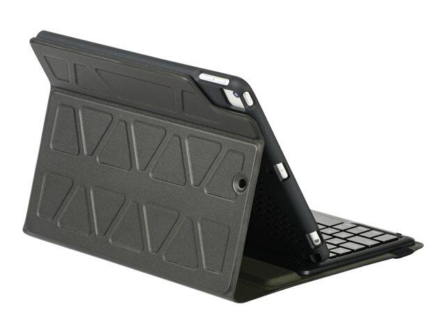 Targus Pro-Tek Education für iPad 7. - 9. Generation 10.2', Tastatur und Foliohülle in Schwarz (DE-Layout)