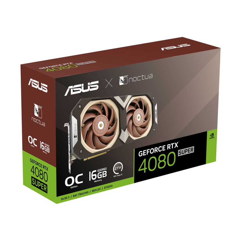 ASUS RTX4080S-O16G-NOCTUA 16GB GDDR6X HDMI DP