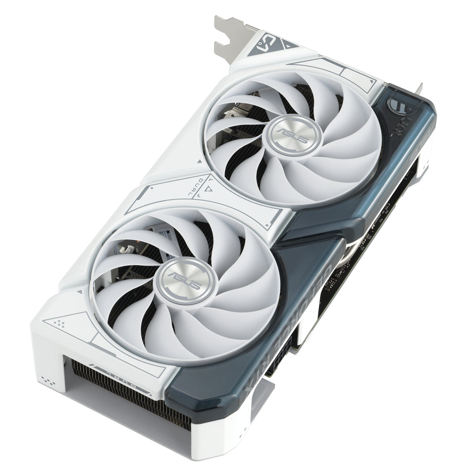 ASUS  DUAL-RTX4060TI-O8G-WHITE 8GB GDDR6 HDMI DP