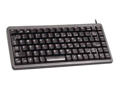 CHERRY Compact-Keyboard G84-4100 - Tastatur - Deutsch - Schwarz