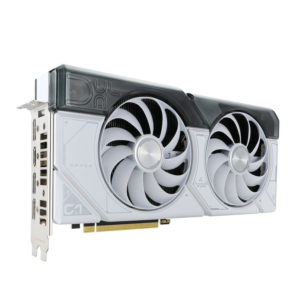 ASUS DUAL-RTX4070S-O12G-WHITE 12GB GDDR6X HDMI DP