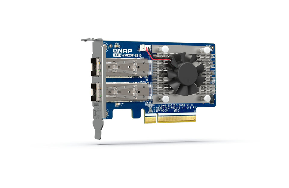 QNAP QXG-25G2SF-E810 Netzwerkadapter PCIe 25GBE SFP28