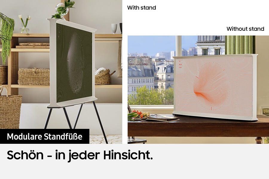 Samsung The Serif LS01D 4K Smart TV 138 cm (55 Zoll)