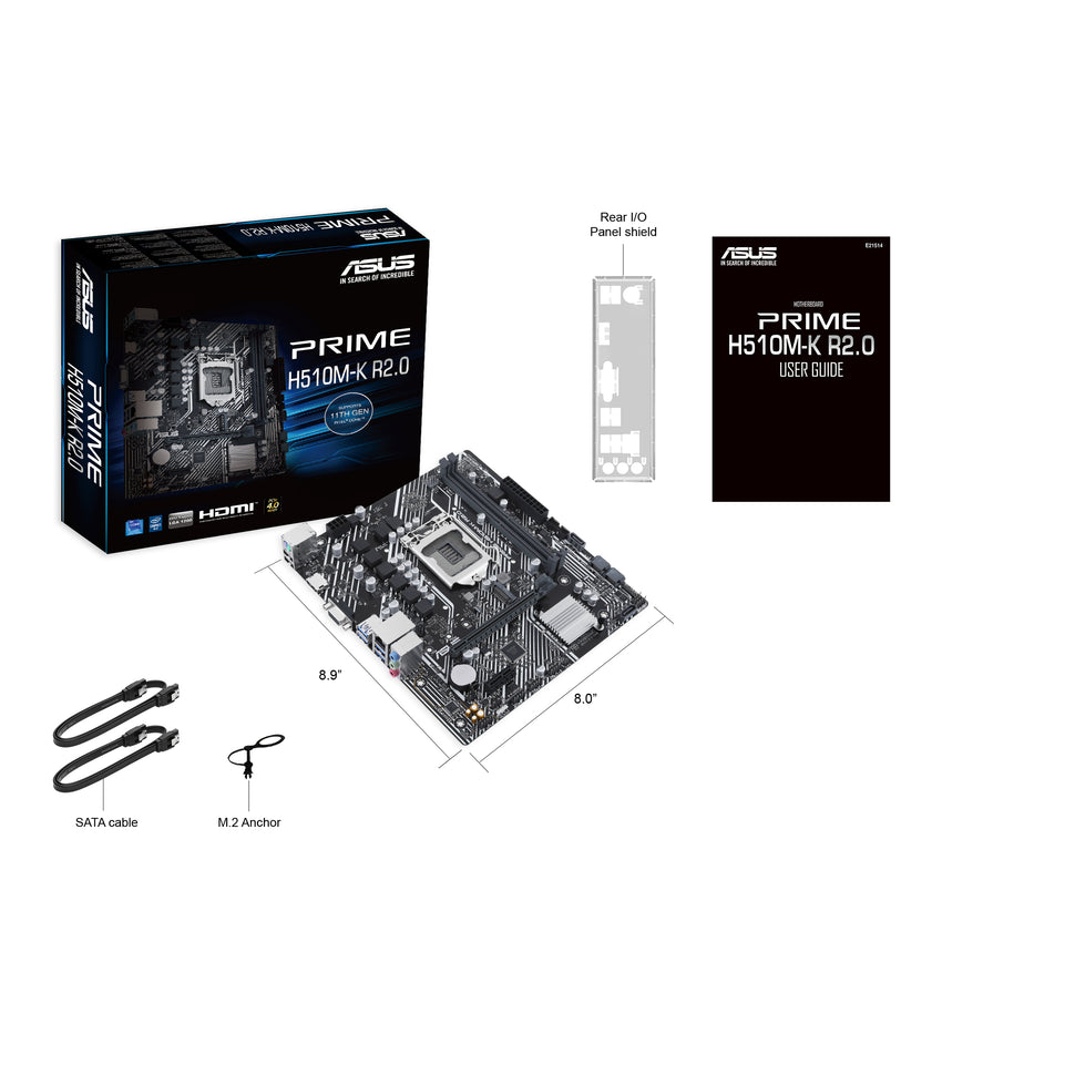 MB ASUS PRIME H510M-K R2.0            (Intel,1200,DDR4,mATX)