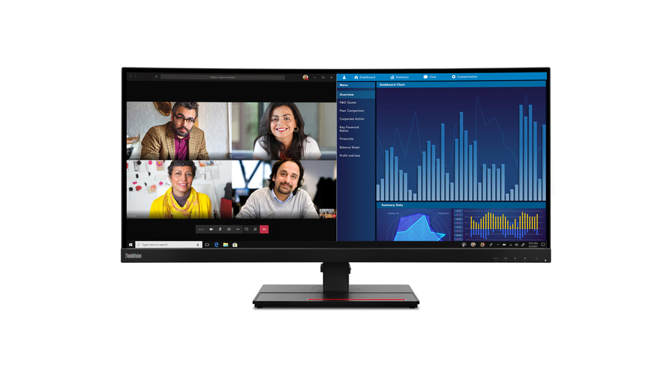 Lenovo ThinkVision P34w-20  (34")   UHD  HDMI/DP/USB-C/DOC