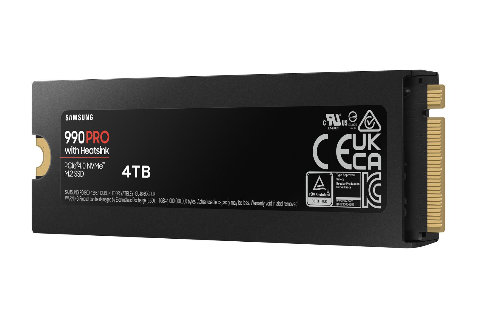 Samsung 990 Pro M.2 SSD - 4 TB
