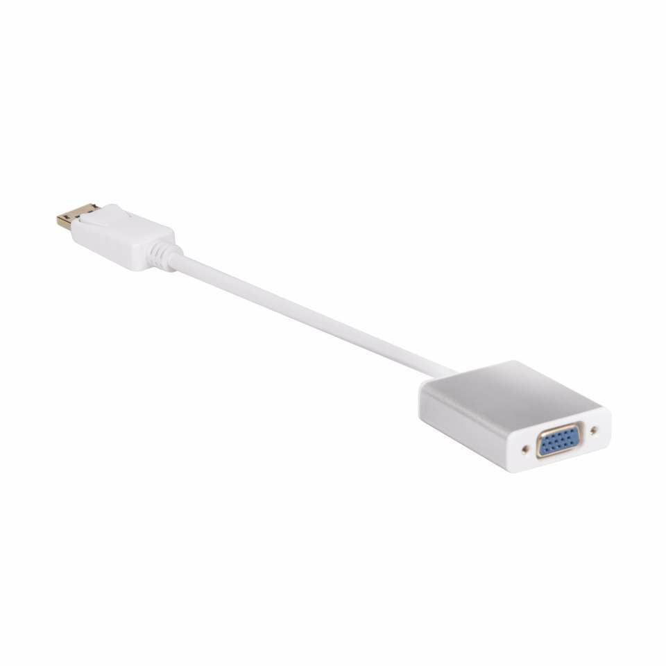 Club3D Adapter DisplayPort > VGA aktiv St/Bu weiЯ Polybeutel