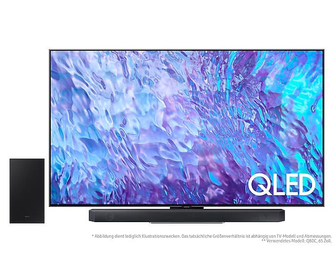 Samsung GQ98Q80C 4K Ultra HD Smart TV 247 cm (98')
