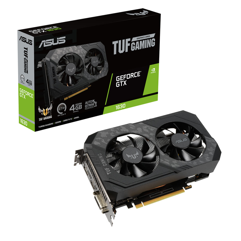 ASUS TUF-GTX1630-4G-GAMING 4GB GDDR6 HDMI DP