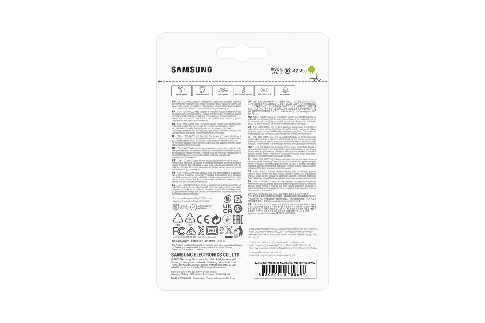 Samsung MB-MD256S Speicherkarte 256 GB