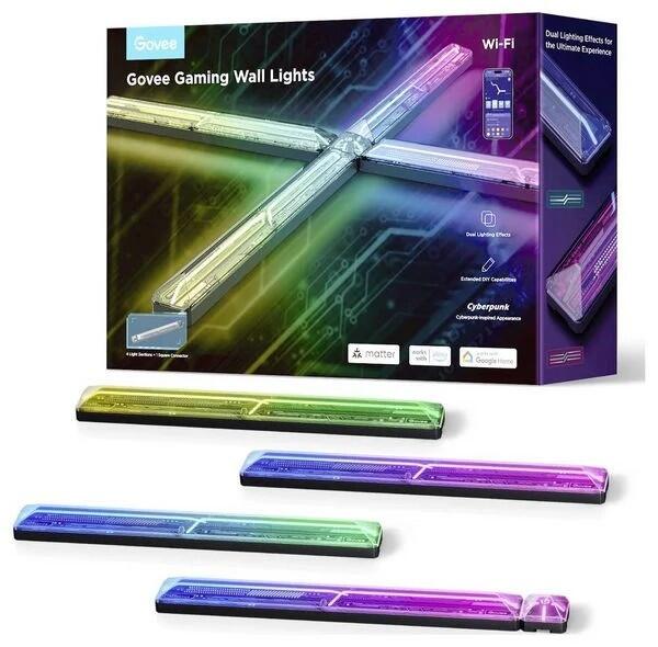 Govee RGBIC Gaming-Wandleuchte (4+1)