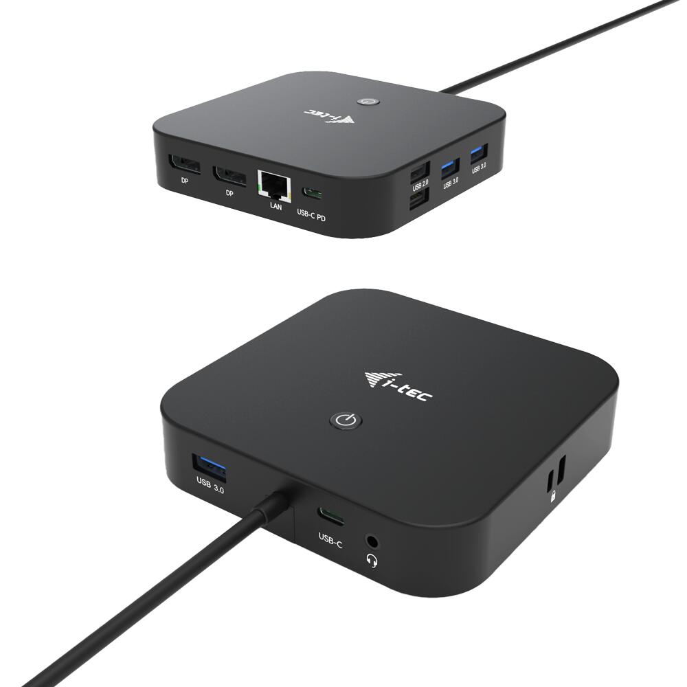 I-TEC USB-C Dual Display Docking Station mit Power Delivery 100 W