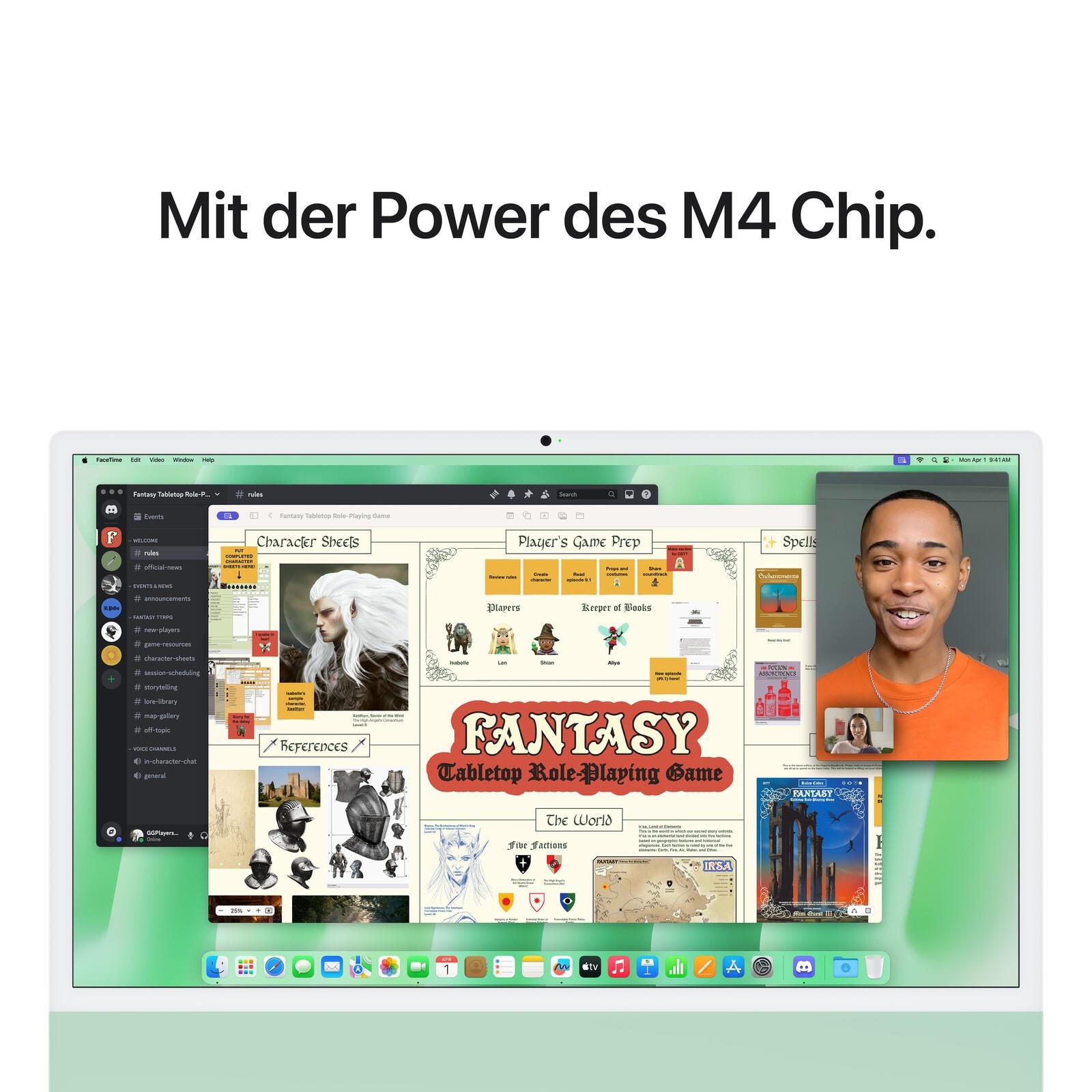 Apple iMac 59,69cm (24') grün