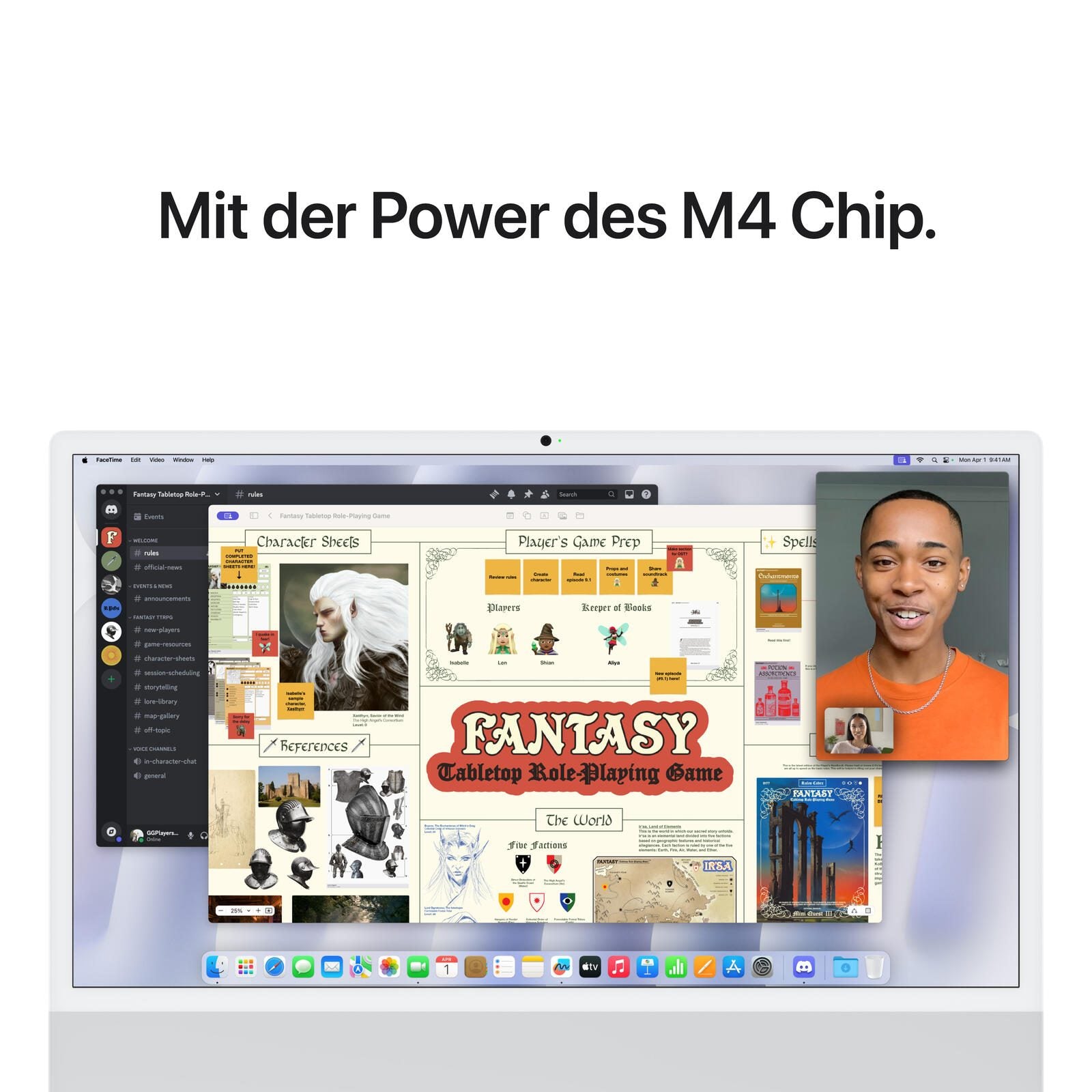 Apple iMac 59,69cm (24') silber