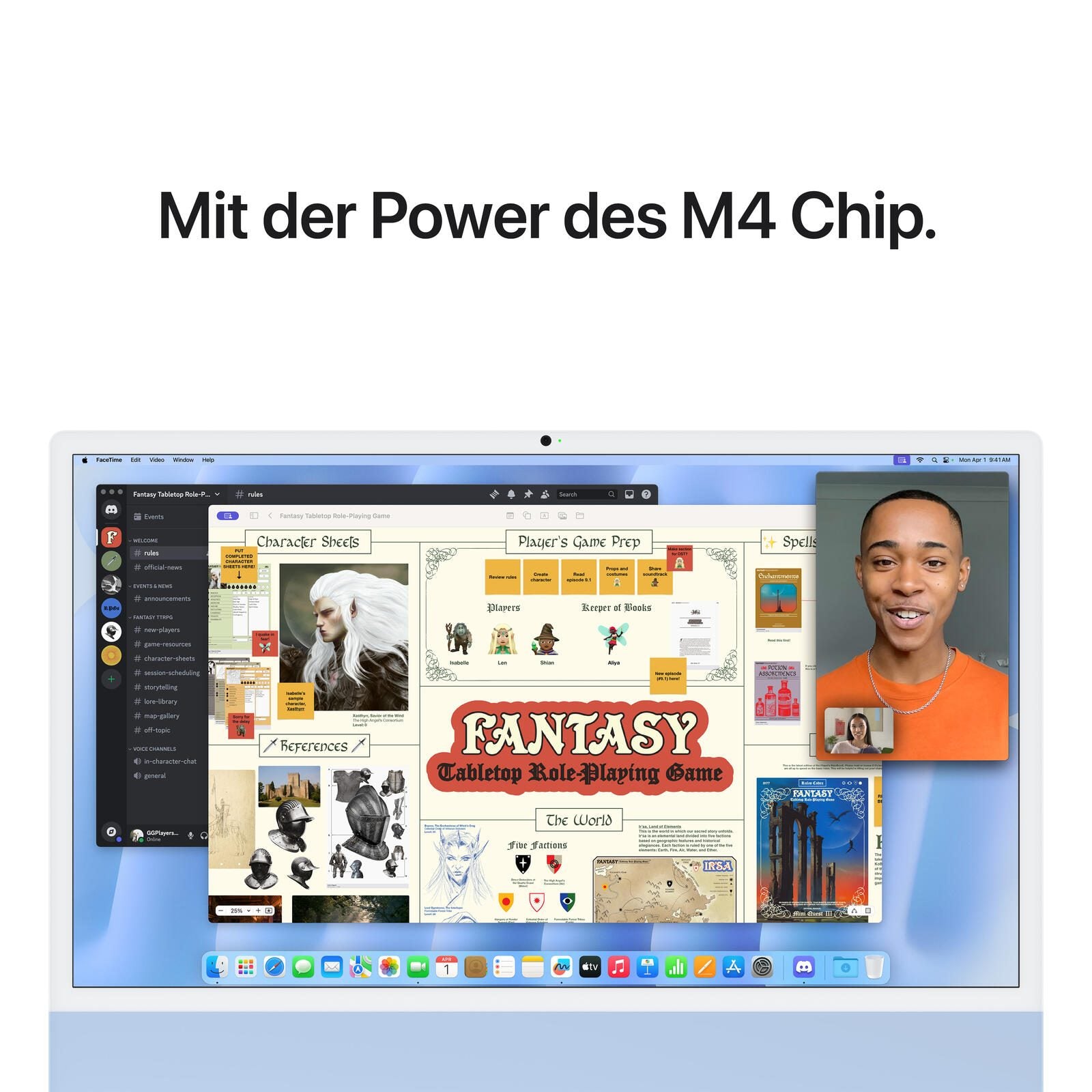 Apple iMac 59,69cm (24') blau