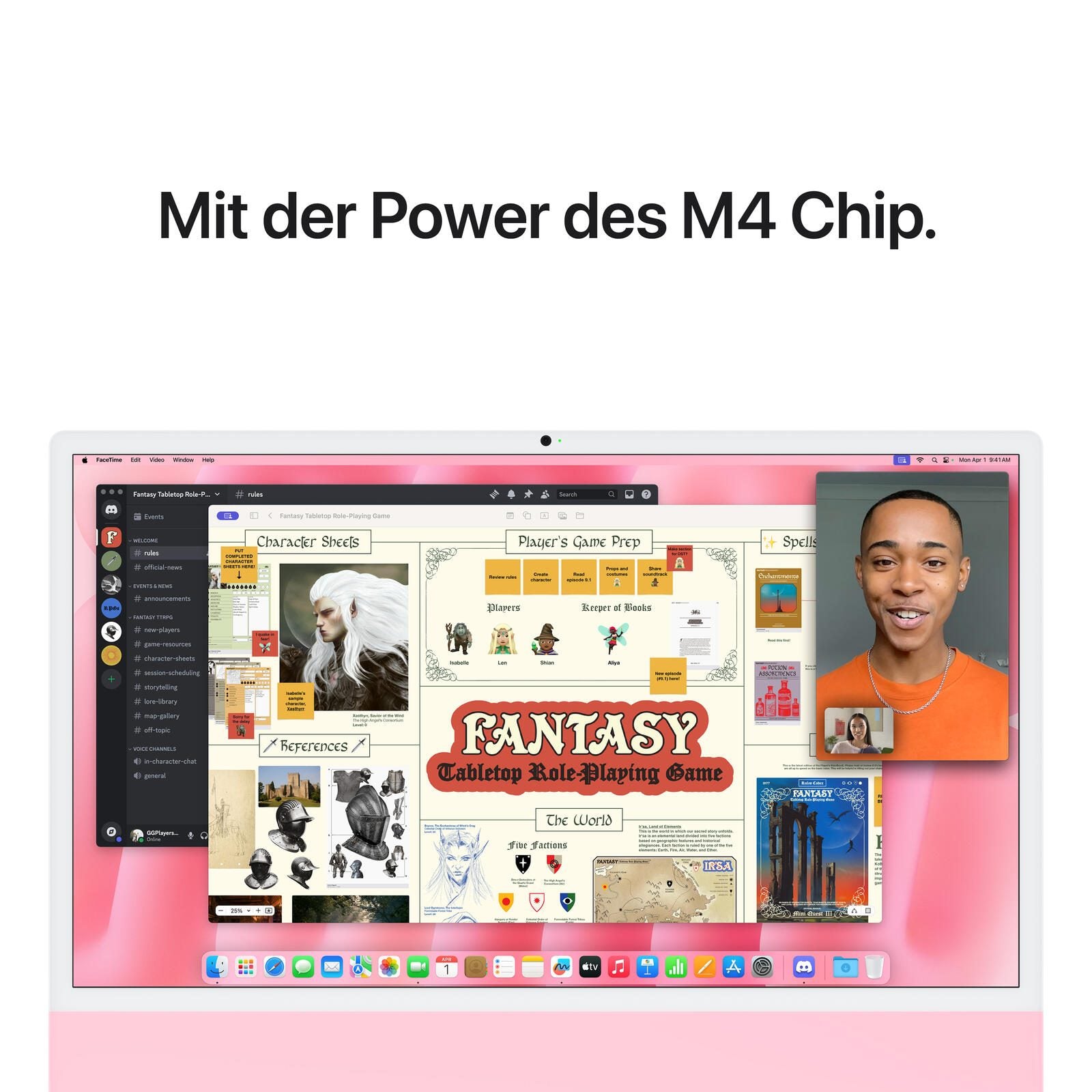 Apple iMac 59,69cm (24') pink