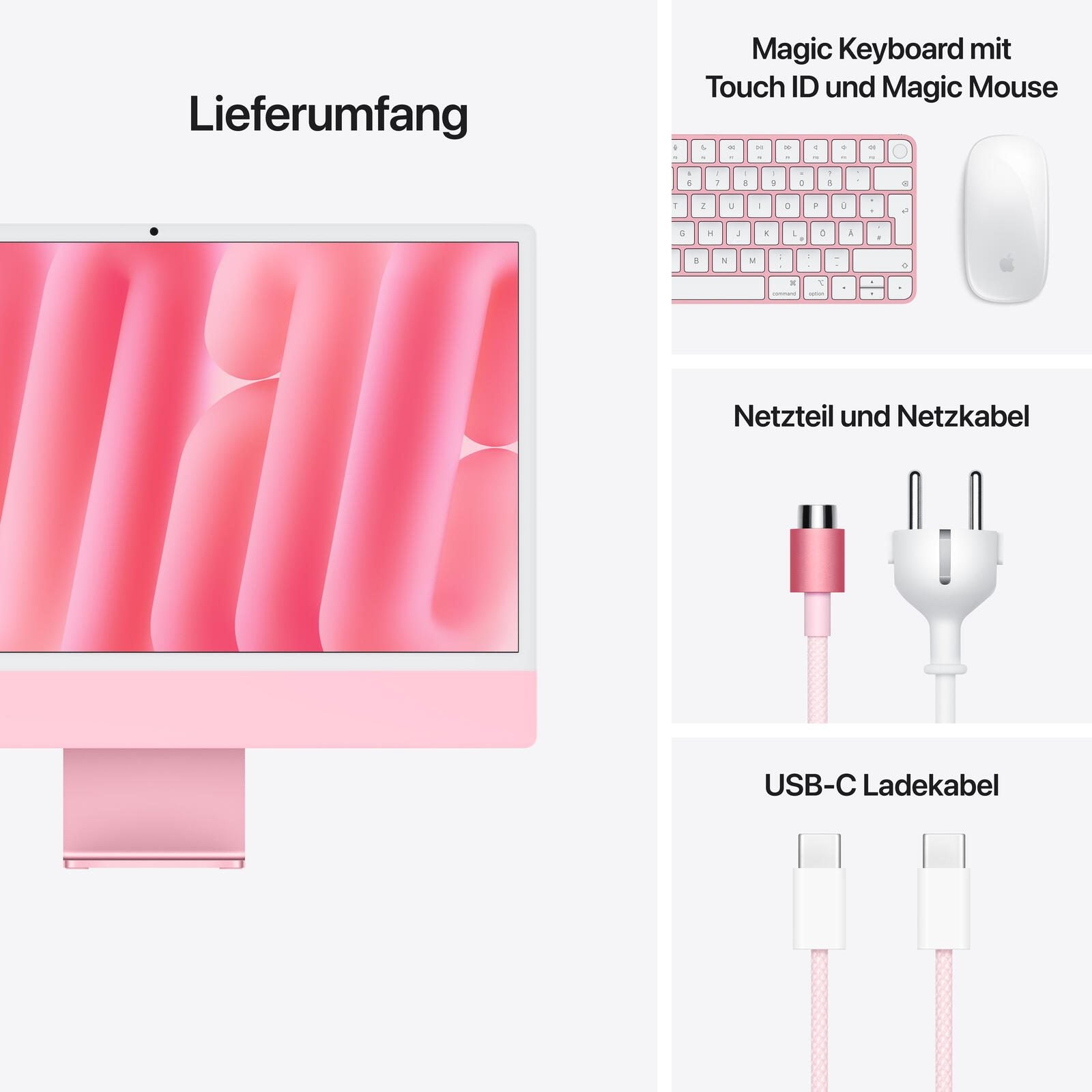 Apple iMac 59,69cm (24') pink