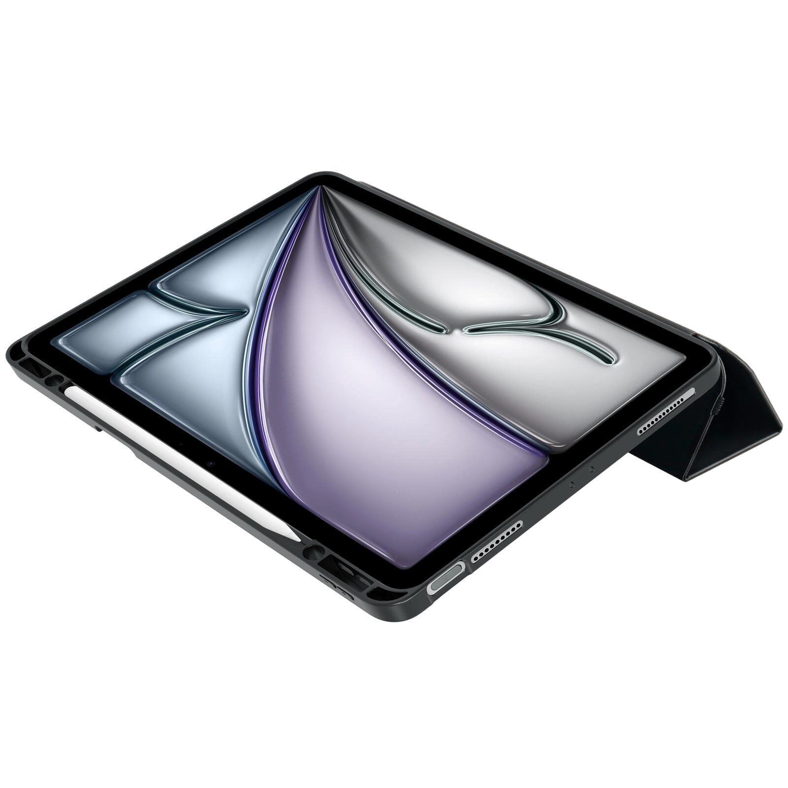 OtterBox React Folio Schutzhülle für Apple iPad Air 13' (M3/M2) - schwarz