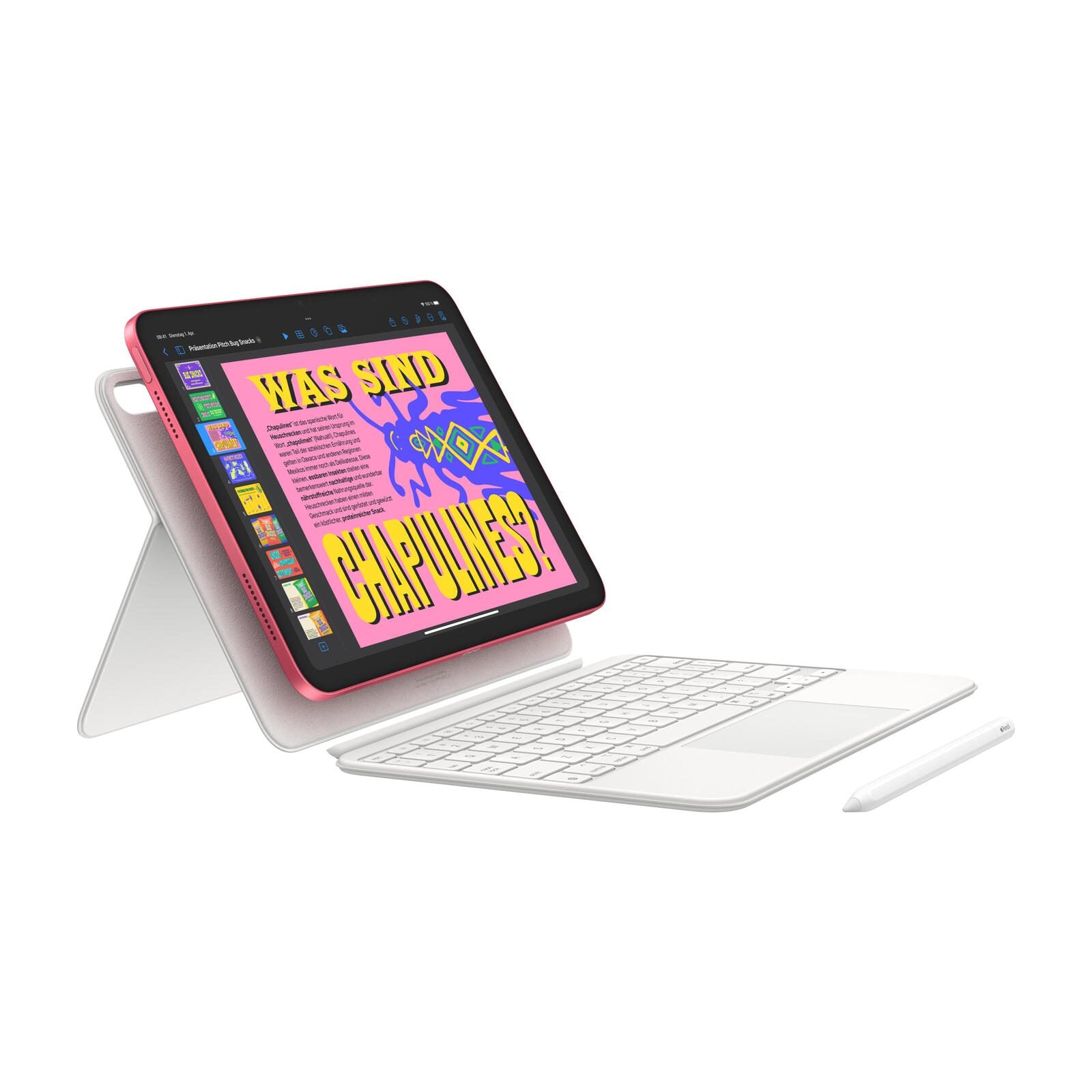 Apple iPad 11. Generation + Cellular 27,69cm (10,9') 512GB silber