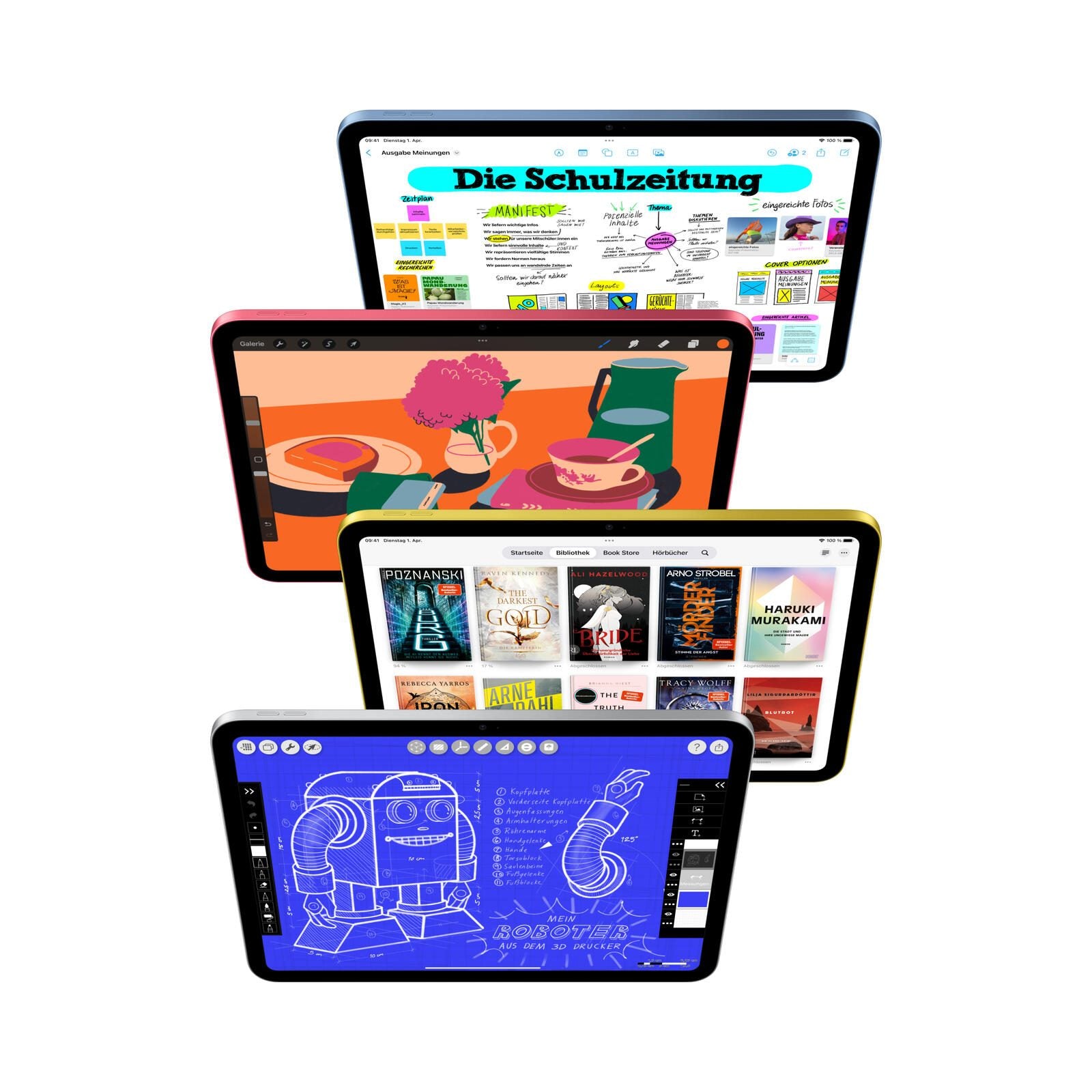 Apple iPad 11. Generation 27,69cm (10,9') 128GB gelb