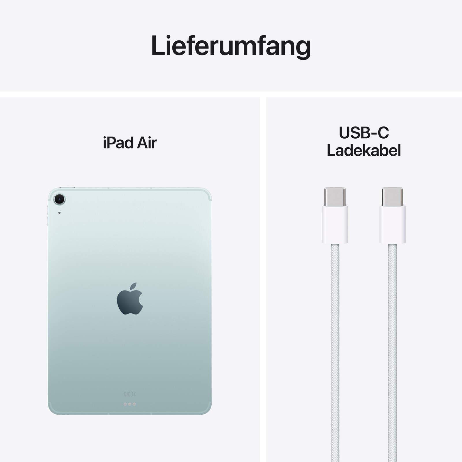Apple iPad Air 27,59cm (11') 7. Generation Wi-Fi + Cellular 512GB blau