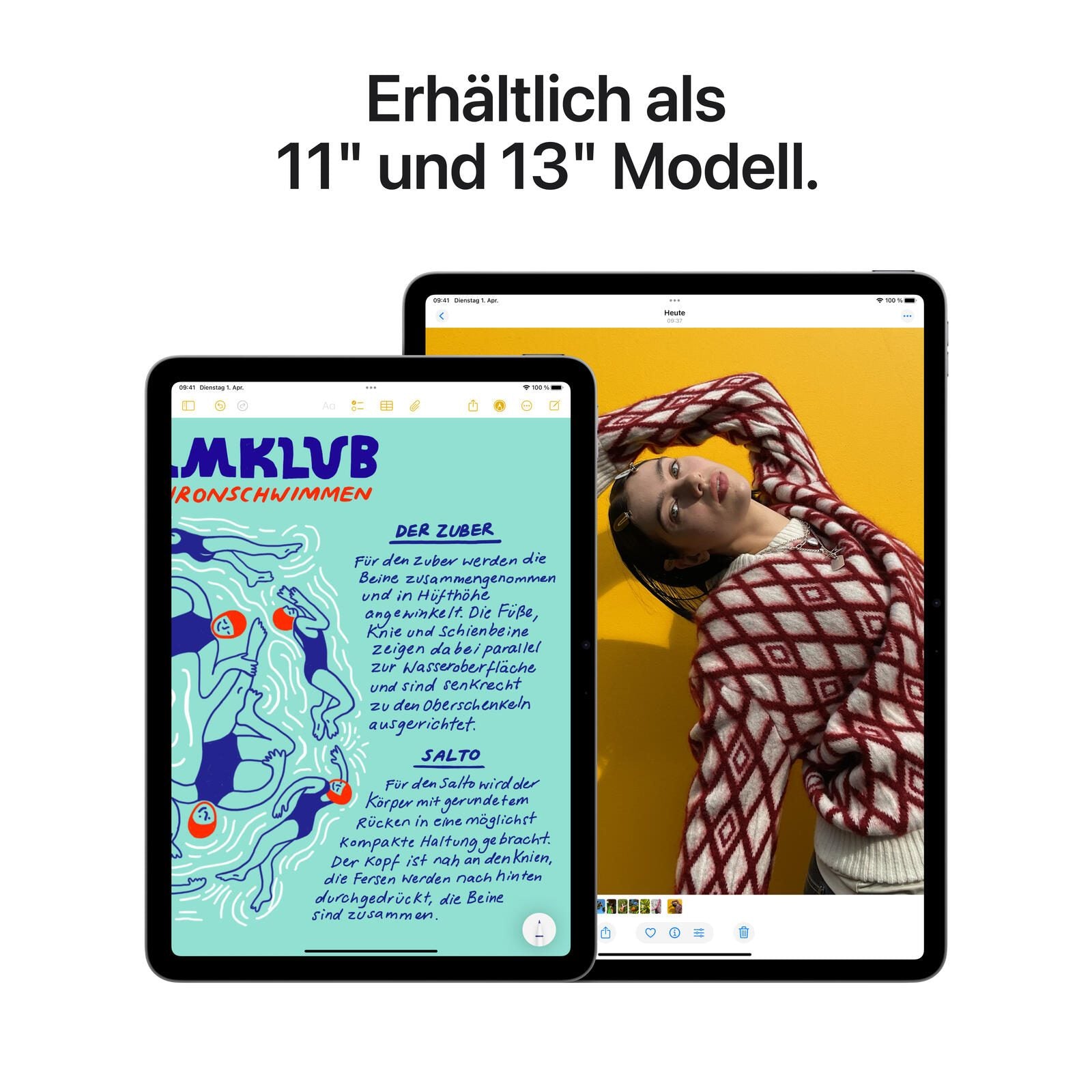 Apple iPad Air 27,59cm (11') 7. Generation Wi-Fi + Cellular 128GB violett