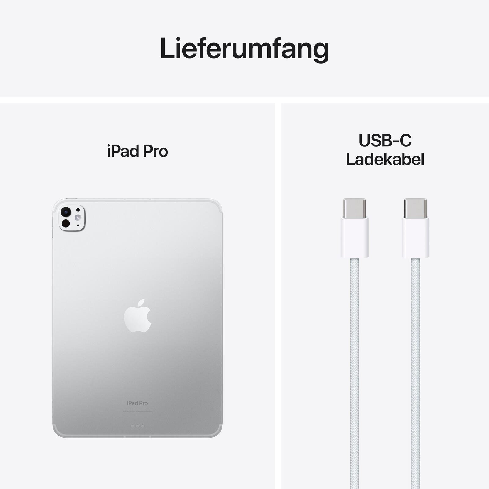 Apple iPad Pro 28,22cm (11') 5.Generation Wi-Fi + Cellular 1TB silber