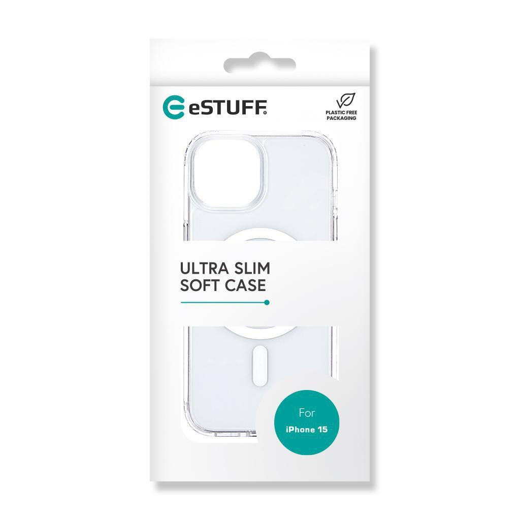 eSTUFF iPhone 15 BERLIN - Clear (mit MagSafe)
