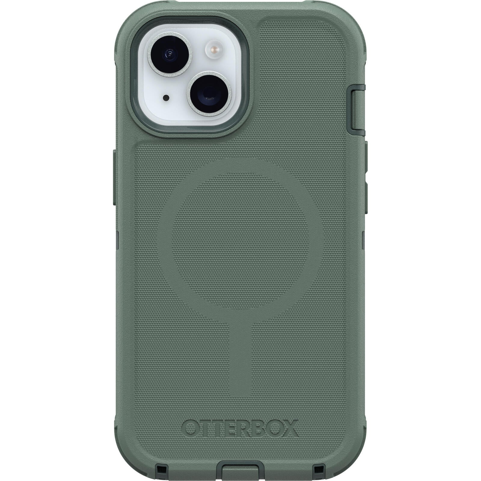 OtterBox Defender MagSafe für das Apple iPhone 16e/15/14/13 - Forest Ranger, green