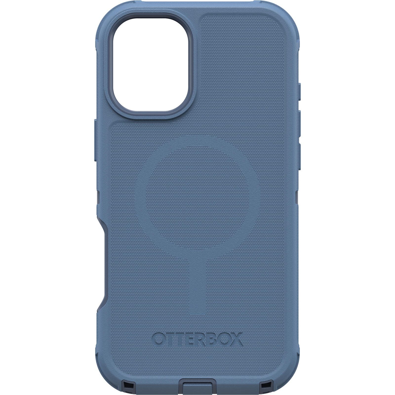 OtterBox Defender MagSafe Apple iPhone 16 Plus Baby Blue Jeans - blue