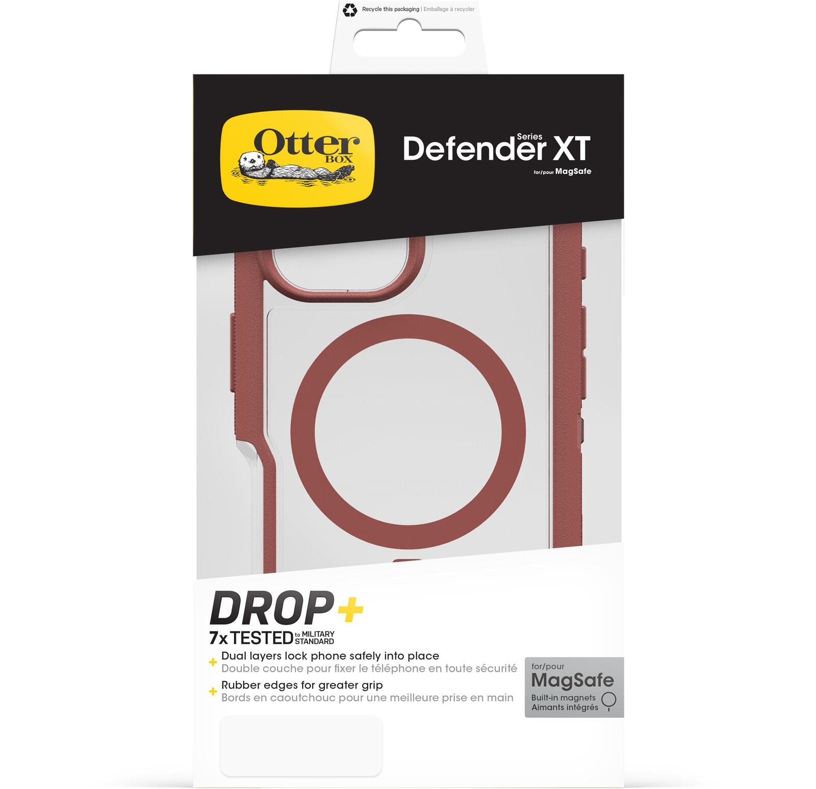 OtterBox Defender XT Clear Apple iPhone 16 Plus Dust Bowl - brown/clear