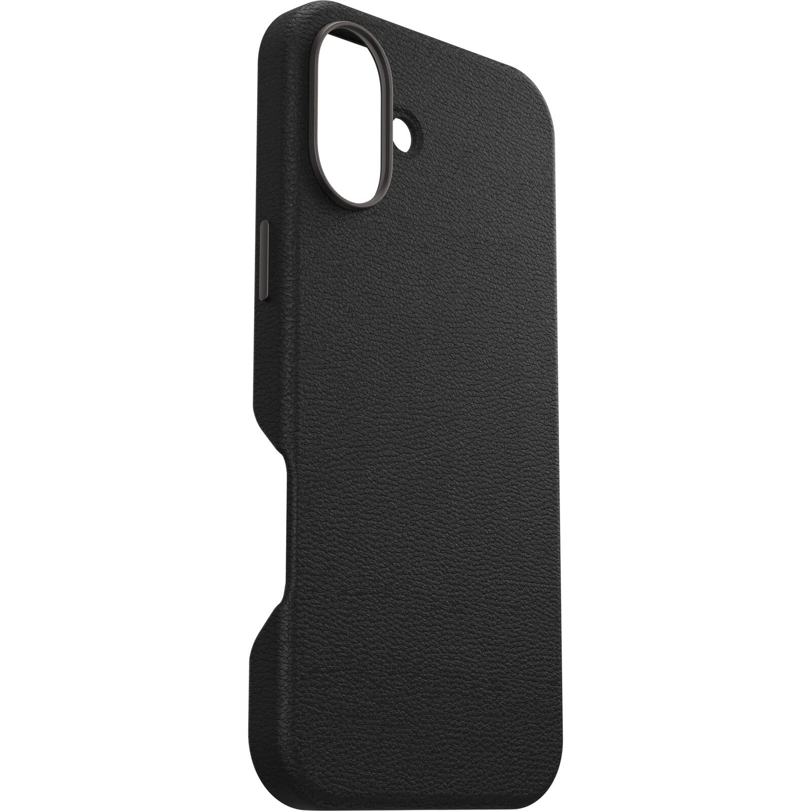 OtterBox Symmetry Cactus Leather Apple iPhone 16 Plus Noir Ash - black