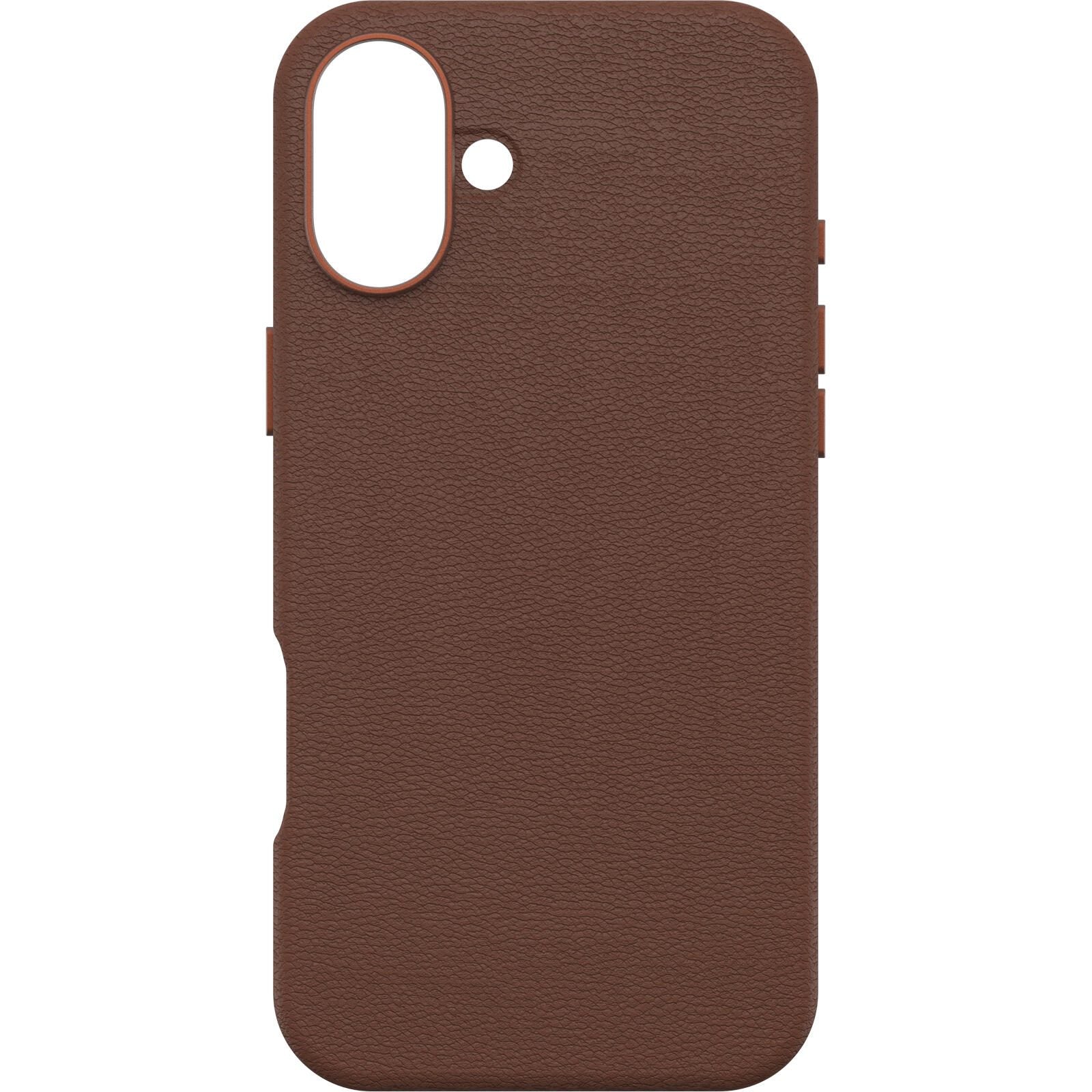 OtterBox Symmetry Cactus Leather Apple iPhone 16 Plus Rich Adobe - brown