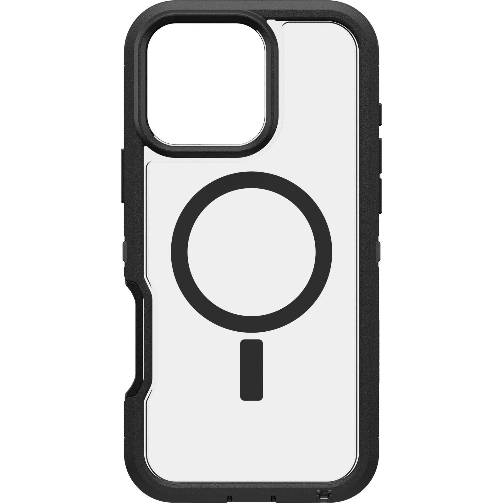 OtterBox Defender XT Clear Apple iPhone 16 Pro Max Dark Side - clear/black