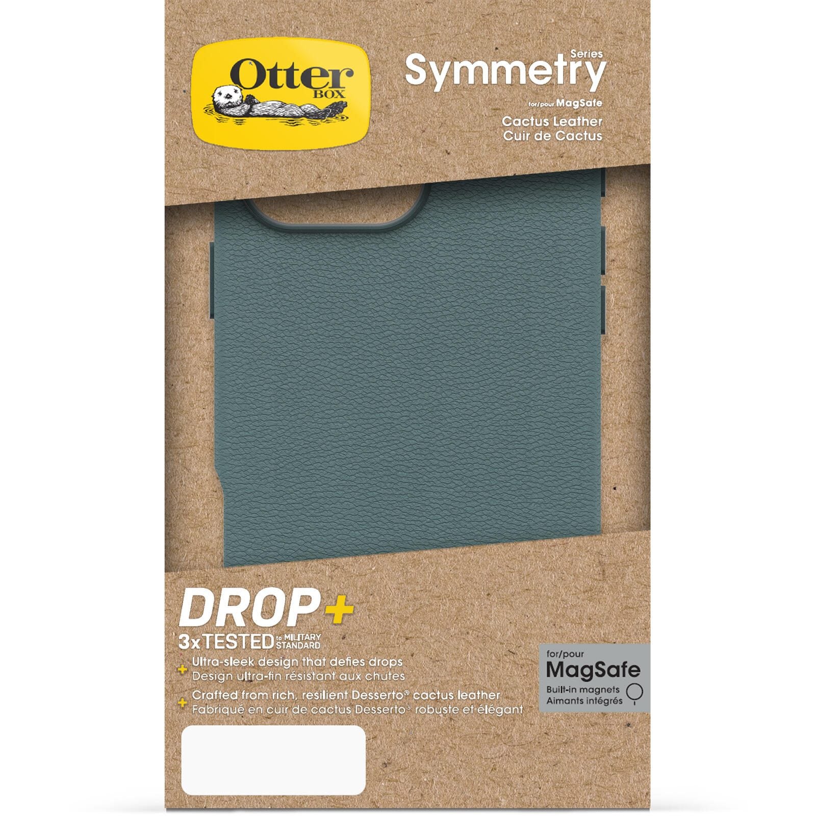 OtterBox Symmetry Cactus Leather Apple iPhone 16 Pro Max Juniper Sprig - green