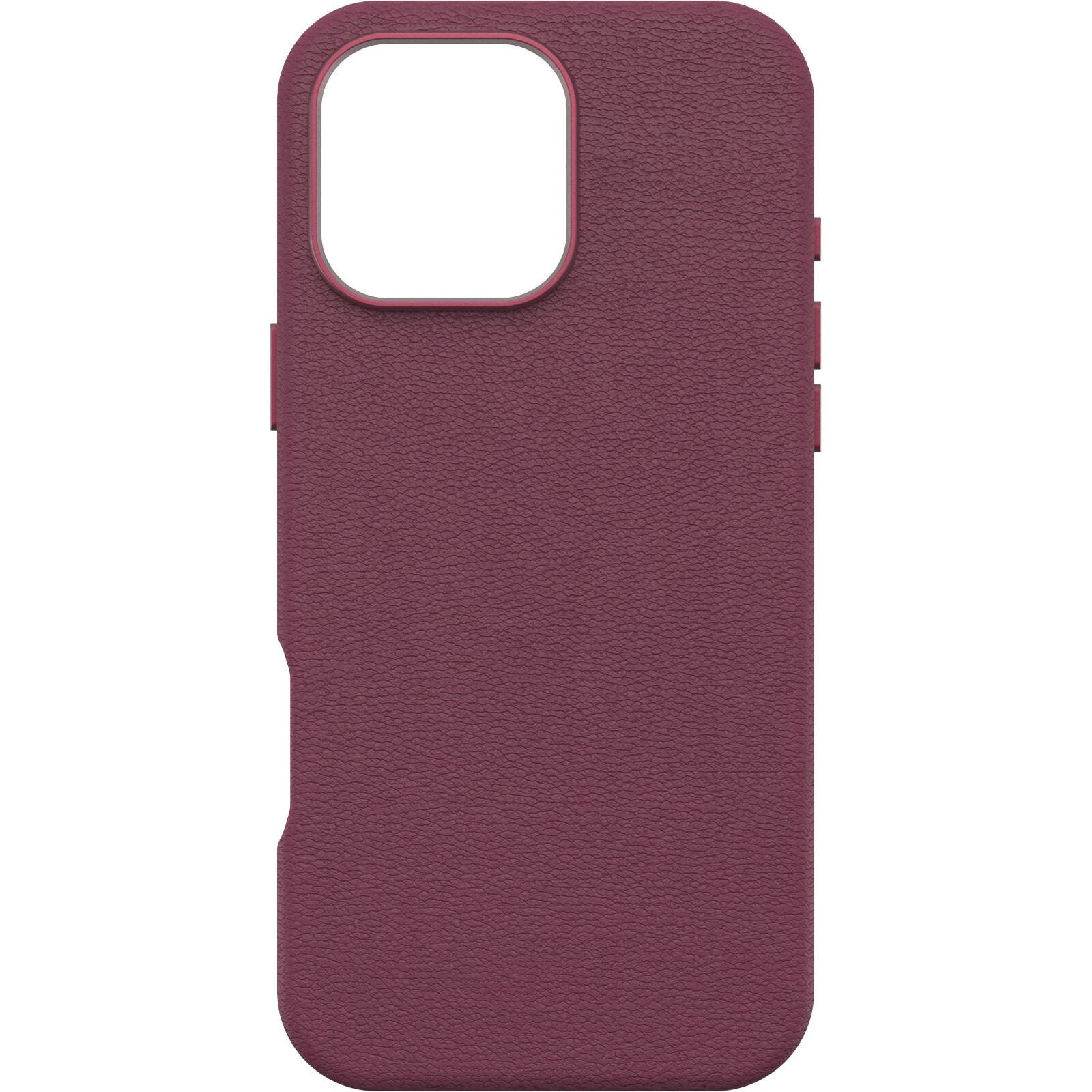 OtterBox Symmetry Cactus Leather Apple iPhone 16 Pro Max Maroon Bells - red