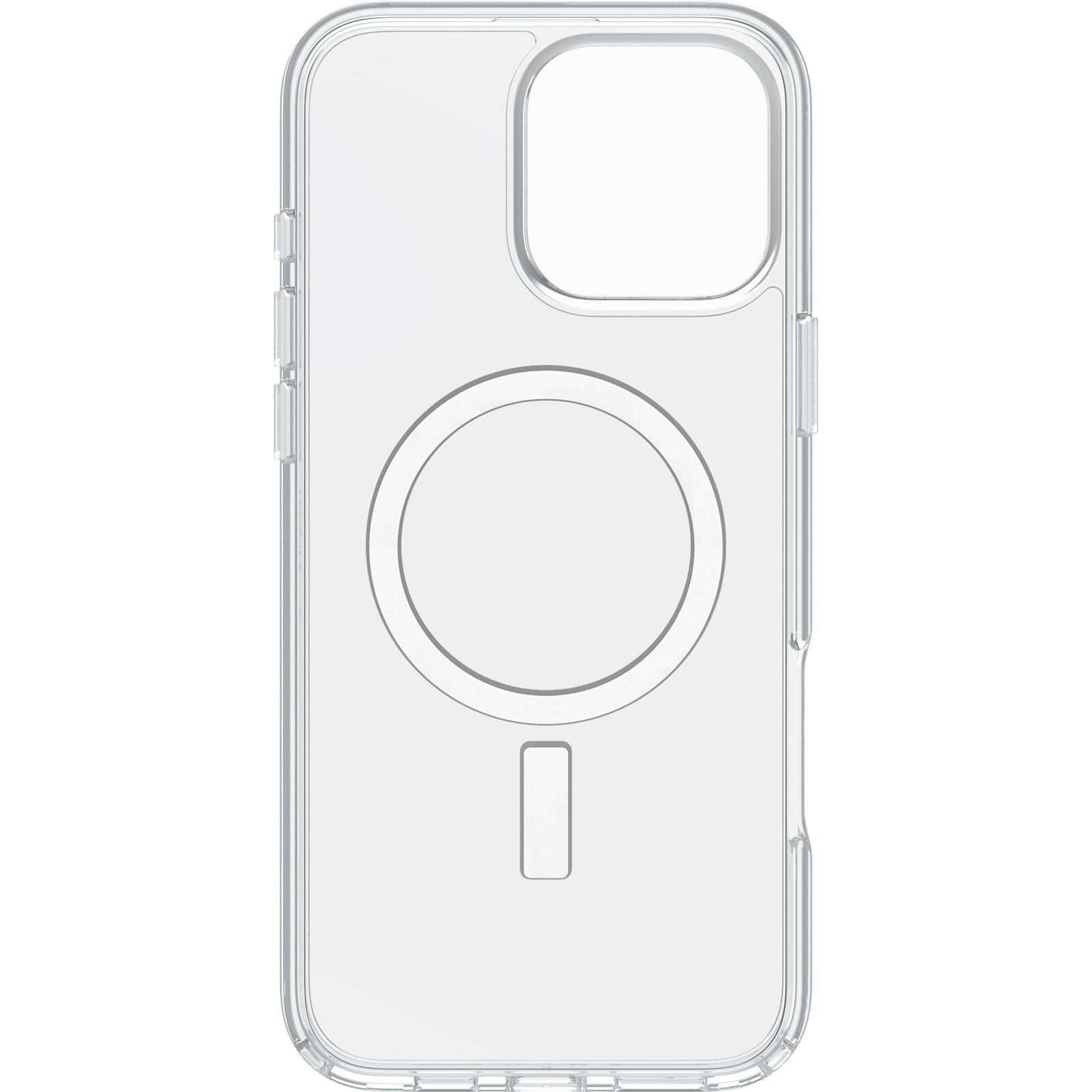 OtterBox KIT Apple iPhone 16 Pro Max (Symmetry Clear MagSafe / Premium Glass / EU USB-C Wall Charger 30W - white)
