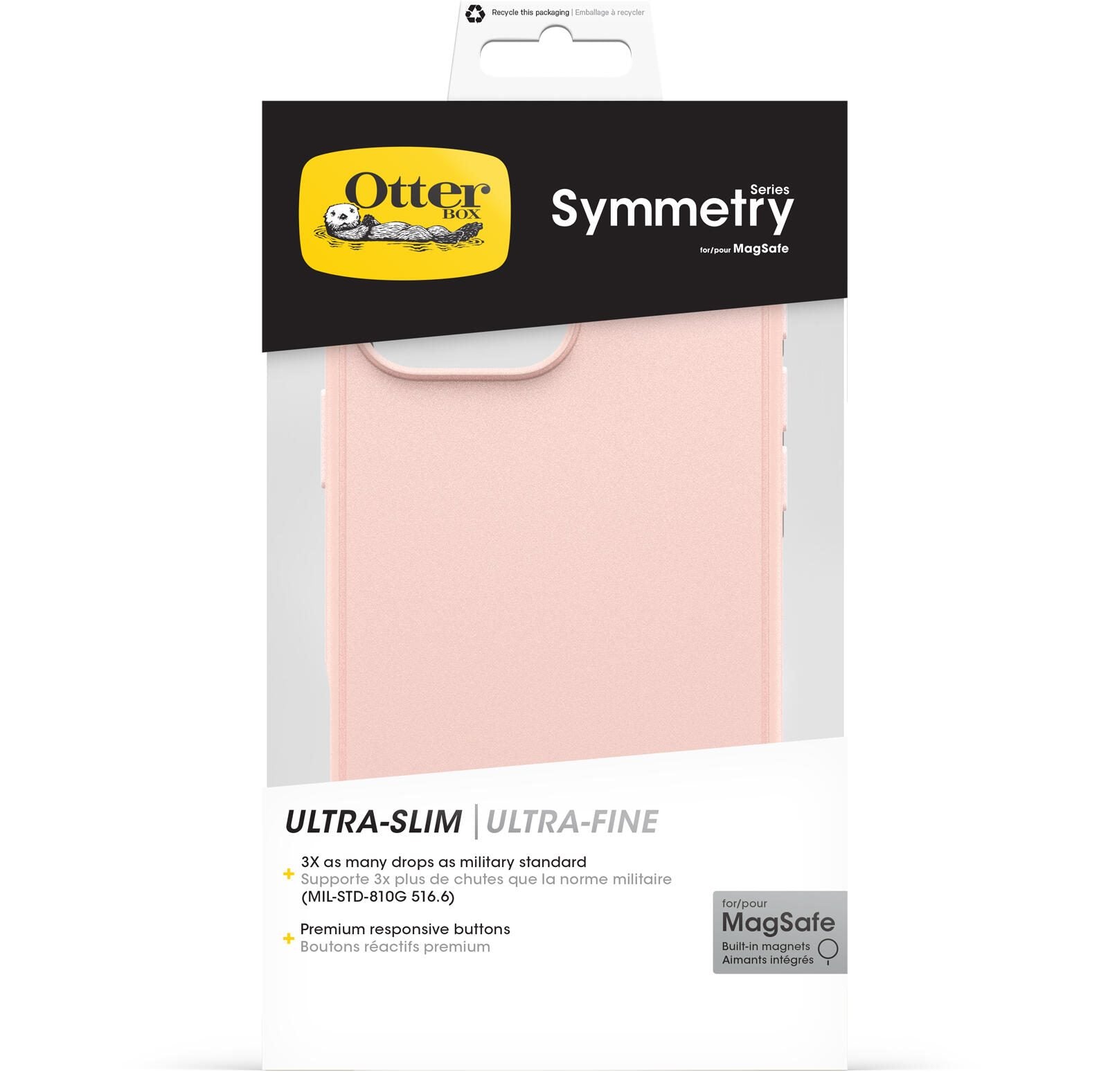 OtterBox Symmetry MagSafe Apple iPhone 16 Pro Max Ballet Shoes - rose