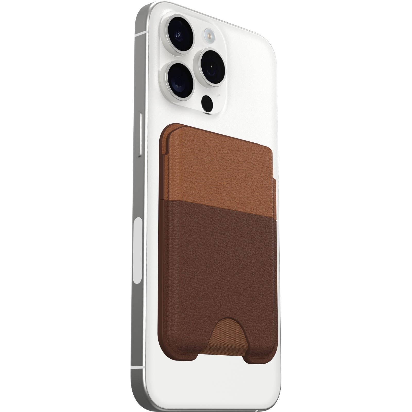 OtterBox Symmetry Cactus Leder Wallet für MagSafe Rich Adobe - braun
